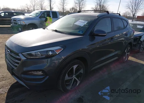 2017 Hyundai Tucson Sport from USA, damaged, VIN KM8J3CA26HU326897